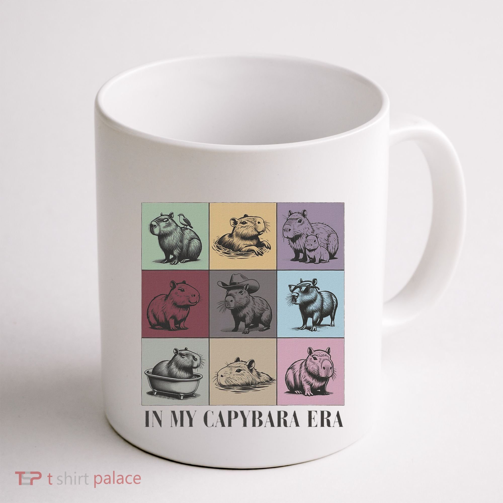 In My Capybara Era Capybara Lover Gift Coffee Mug