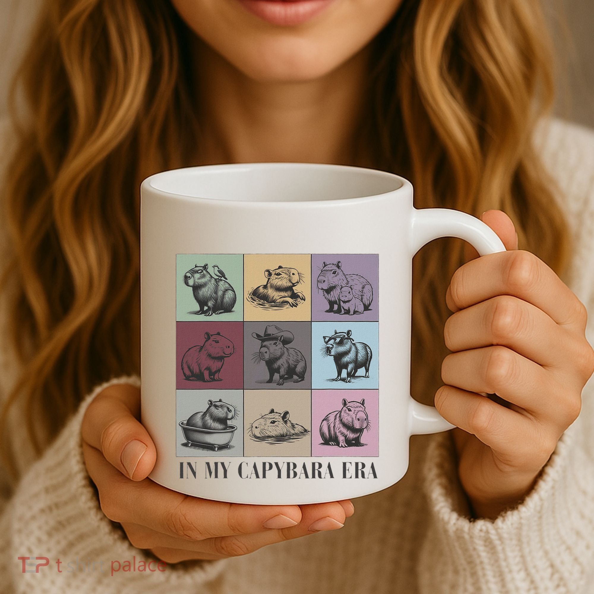 In My Capybara Era Capybara Lover Gift Coffee Mug