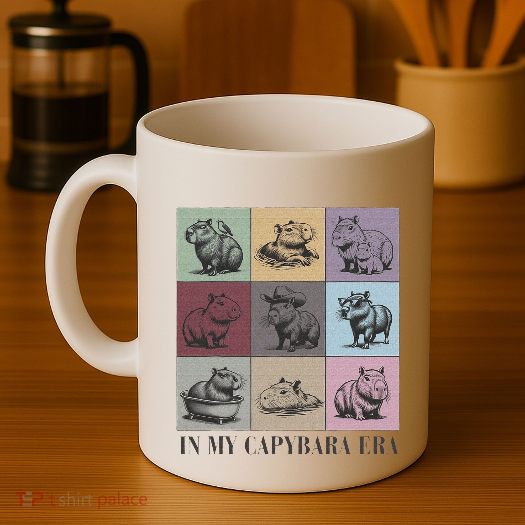 In My Capybara Era Capybara Lover Gift Coffee Mug
