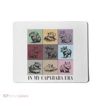 In My Capybara Era Capybara Lover Gift Mousepad thumb 0