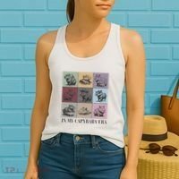 In My Capybara Era Capybara Lover Gift Women's Tank Top thumb 2