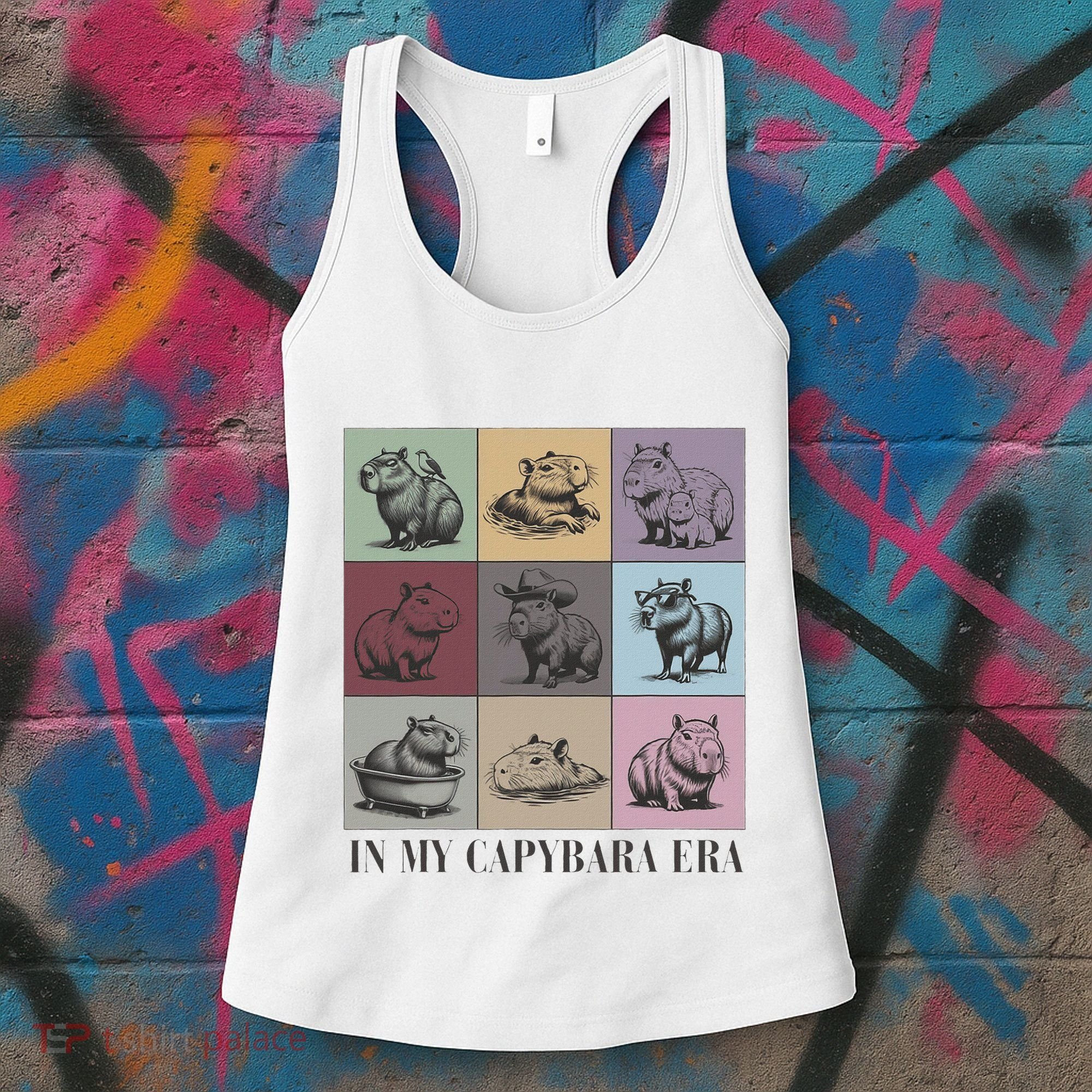 In My Capybara Era Capybara Lover Gift Women's Tank Top