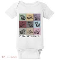 In My Capybara Era Capybara Lover Gift Baby Bodysuit thumb 0