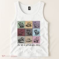 In My Capybara Era Capybara Lover Gift Tank Top thumb 2