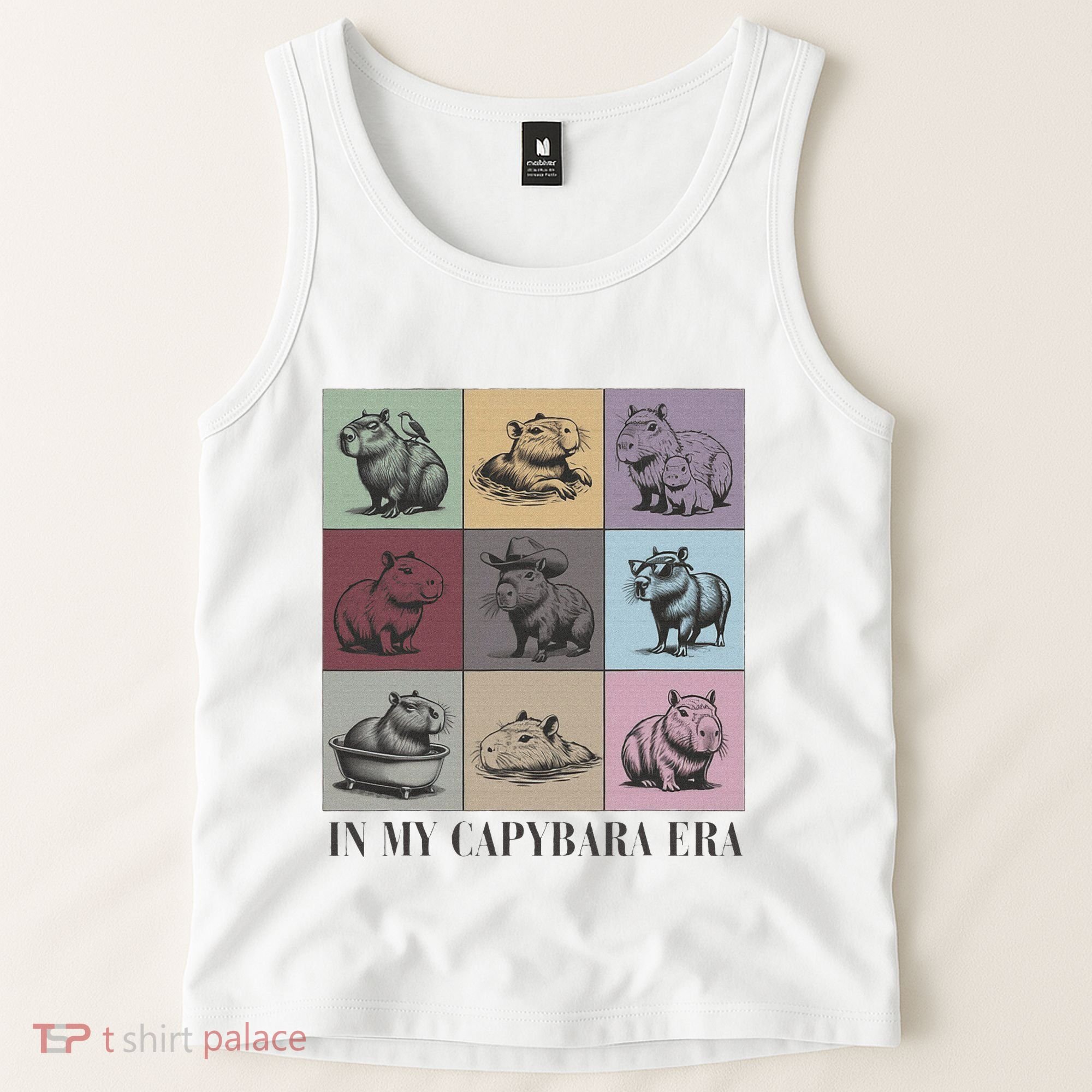 In My Capybara Era Capybara Lover Gift Tank Top