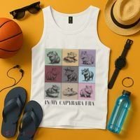 In My Capybara Era Capybara Lover Gift Tank Top thumb 4