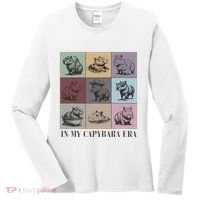 In My Capybara Era Capybara Lover Gift Women's Long Sleeve Shirt thumb 0