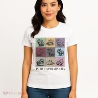 In My Capybara Era Capybara Lover Gift Women's T-Shirt thumb 4
