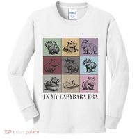 In My Capybara Era Capybara Lover Gift Kids Long Sleeve Shirt thumb 0