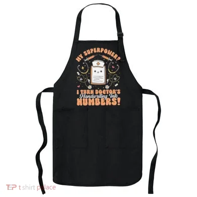 Icd Medical Coder Coding Worker Billing Handwriting Humor Apron