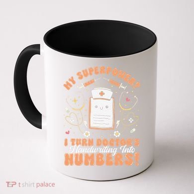 Icd Medical Coder Coding Worker Billing Handwriting Humor Coffee Mug