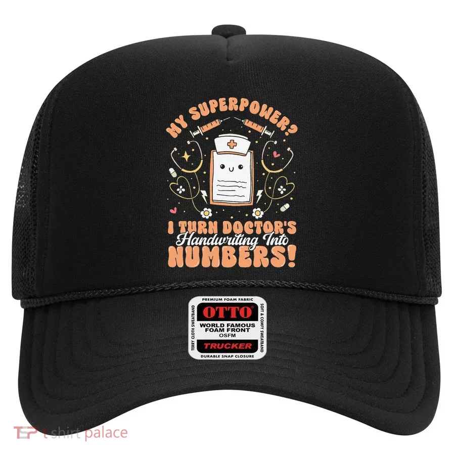Icd Medical Coder Coding Worker Billing Handwriting Humor Hat