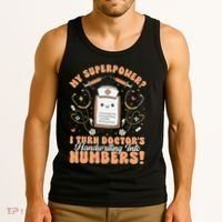 Icd Medical Coder Coding Worker Billing Handwriting Humor Tank Top thumb 3