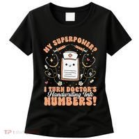 Icd Medical Coder Coding Worker Billing Handwriting Humor Women's T-Shirt thumb 0