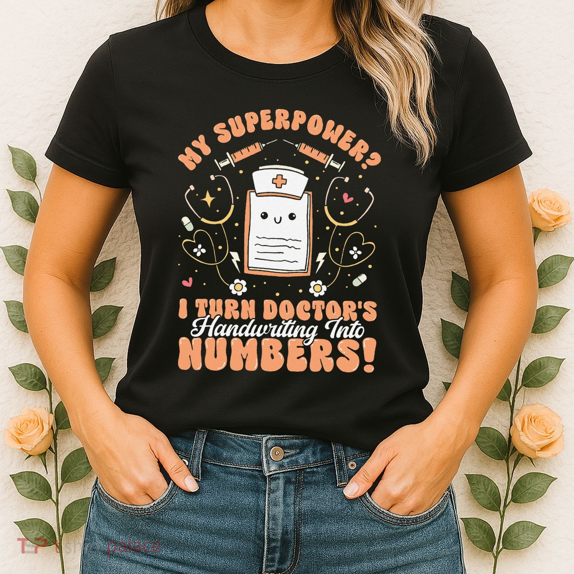 Icd Medical Coder Coding Worker Billing Handwriting Humor Women's T-Shirt