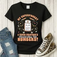 Icd Medical Coder Coding Worker Billing Handwriting Humor Women's T-Shirt thumb 3