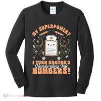 Icd Medical Coder Coding Worker Billing Handwriting Humor Kids Long Sleeve Shirt thumb 0