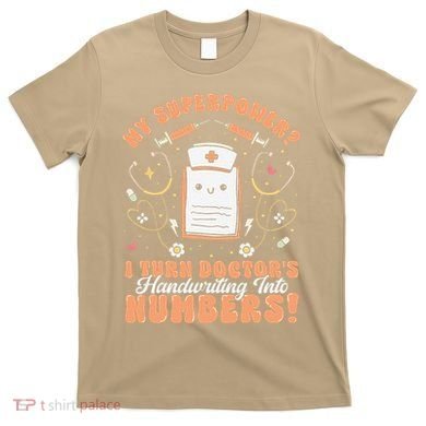 Icd Medical Coder Coding Worker Billing Handwriting Humor T-Shirt