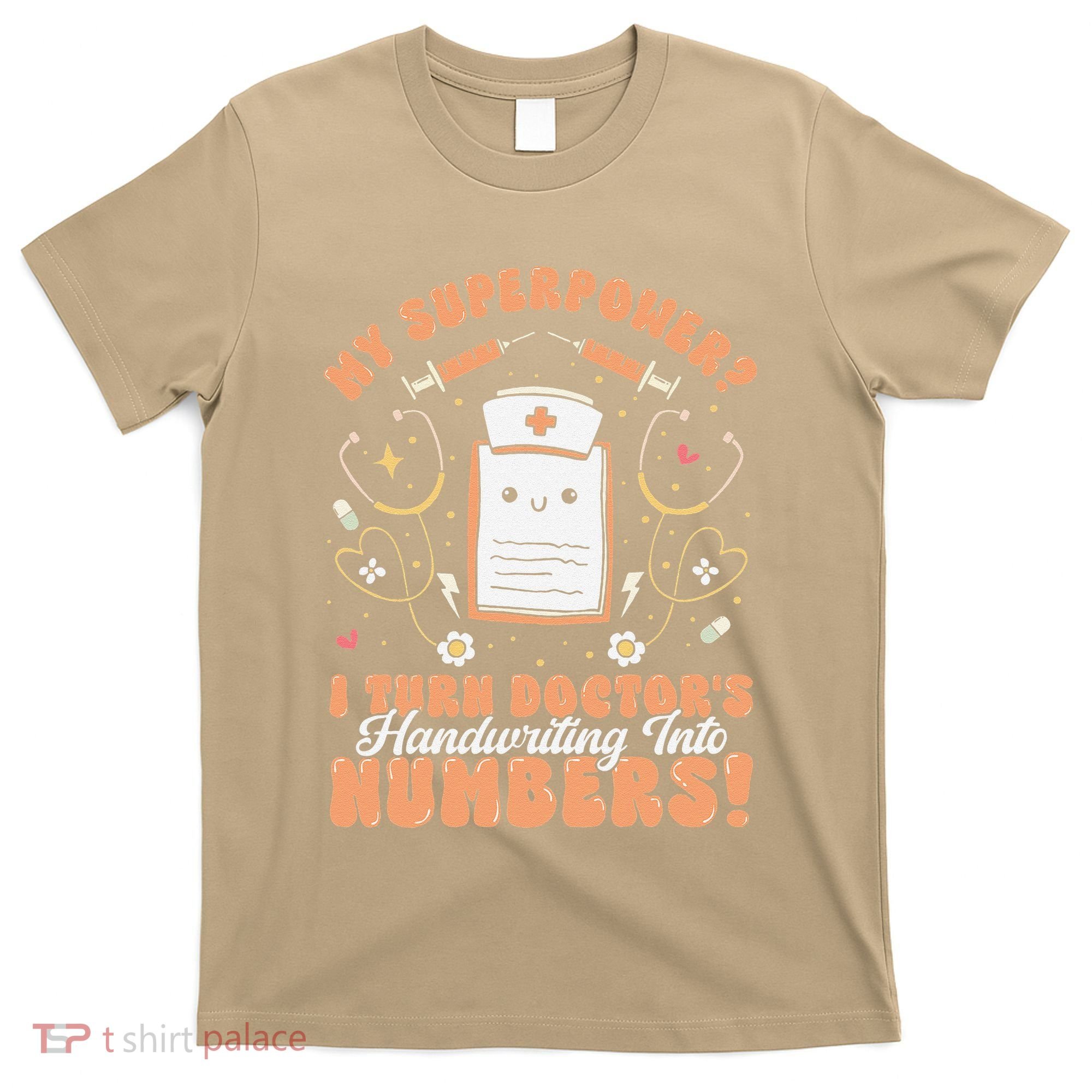 Icd Medical Coder Coding Worker Billing Handwriting Humor T-Shirt