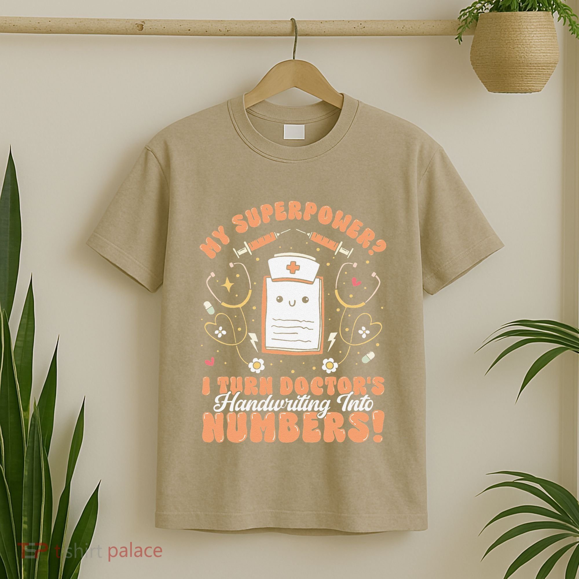 Icd Medical Coder Coding Worker Billing Handwriting Humor T-Shirt