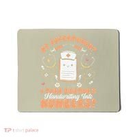 Icd Medical Coder Coding Worker Billing Handwriting Humor Mousepad thumb 0