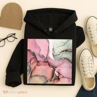 Ink Modern Contemporary Art Painting Hoodie thumb 4