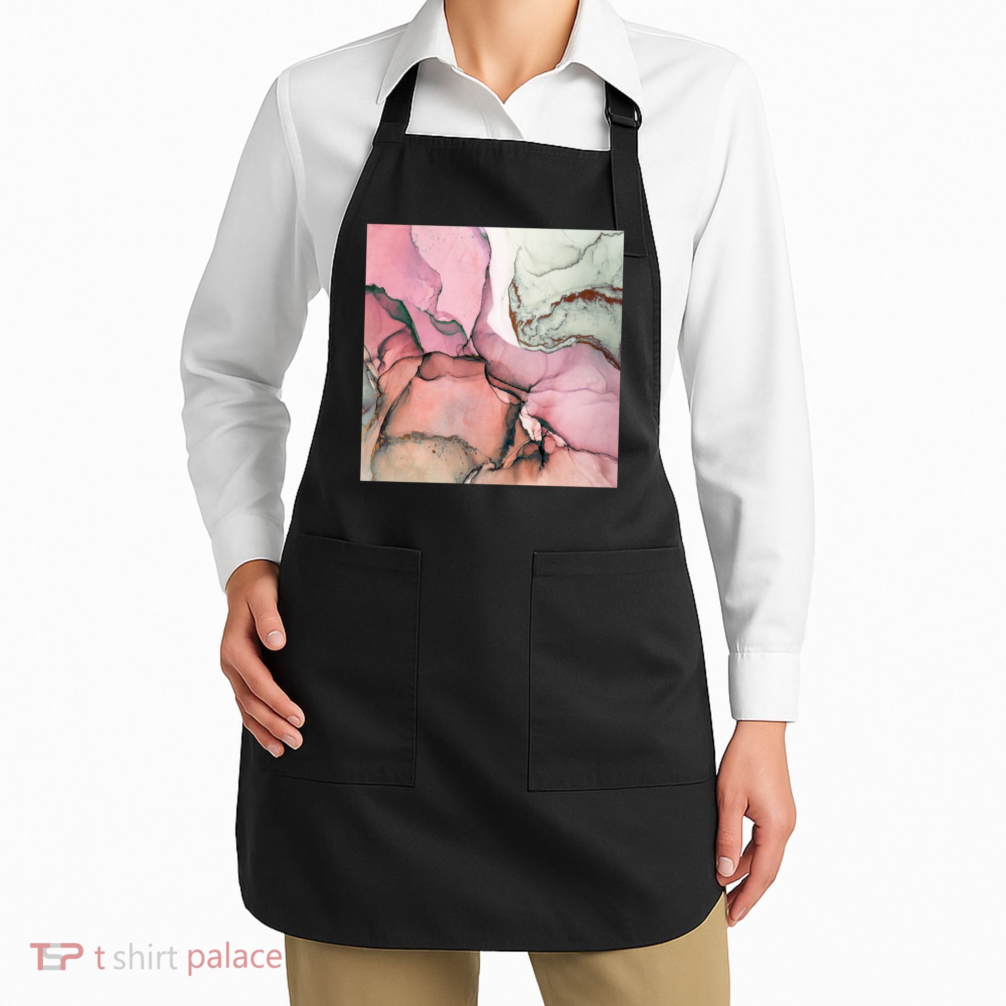 Ink Modern Contemporary Art Painting Apron