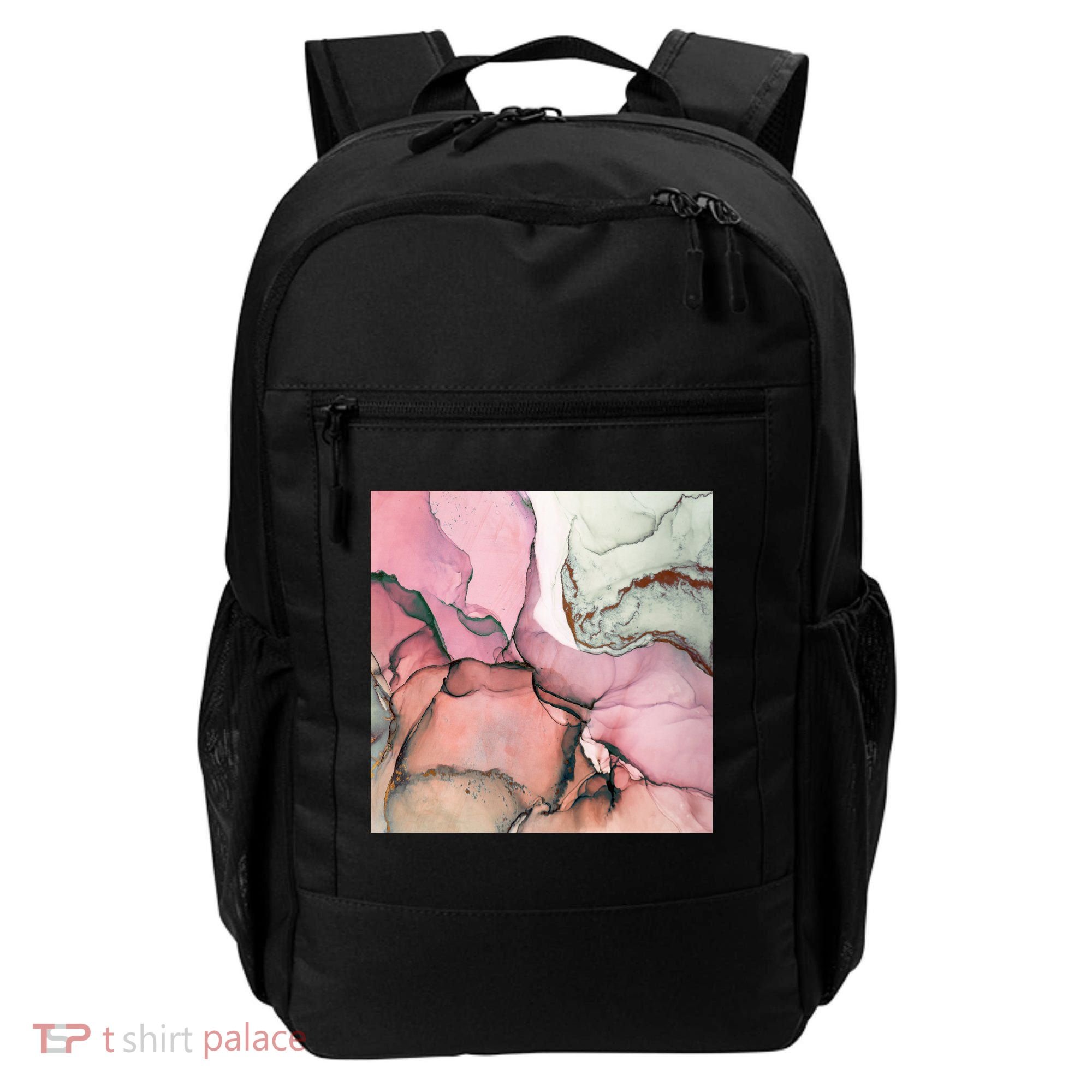 Ink Modern Contemporary Art Painting Backpack