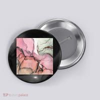 Ink Modern Contemporary Art Painting Button thumb 0