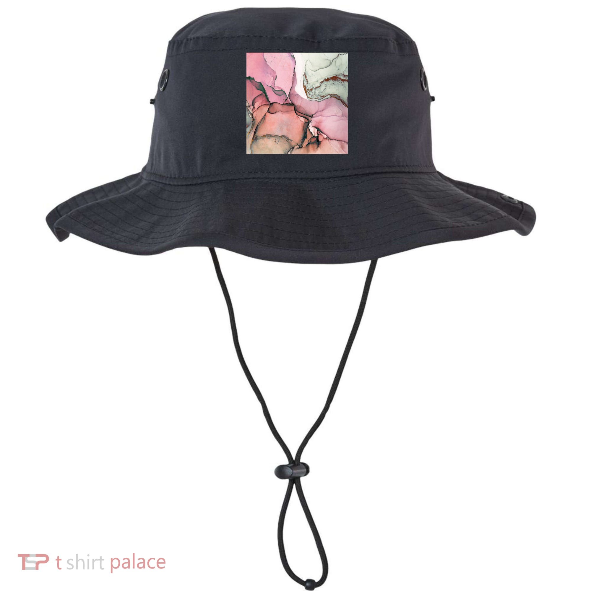 Ink Modern Contemporary Art Painting Bucket Hat