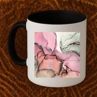 Ink Modern Contemporary Art Painting Coffee Mug thumb 2