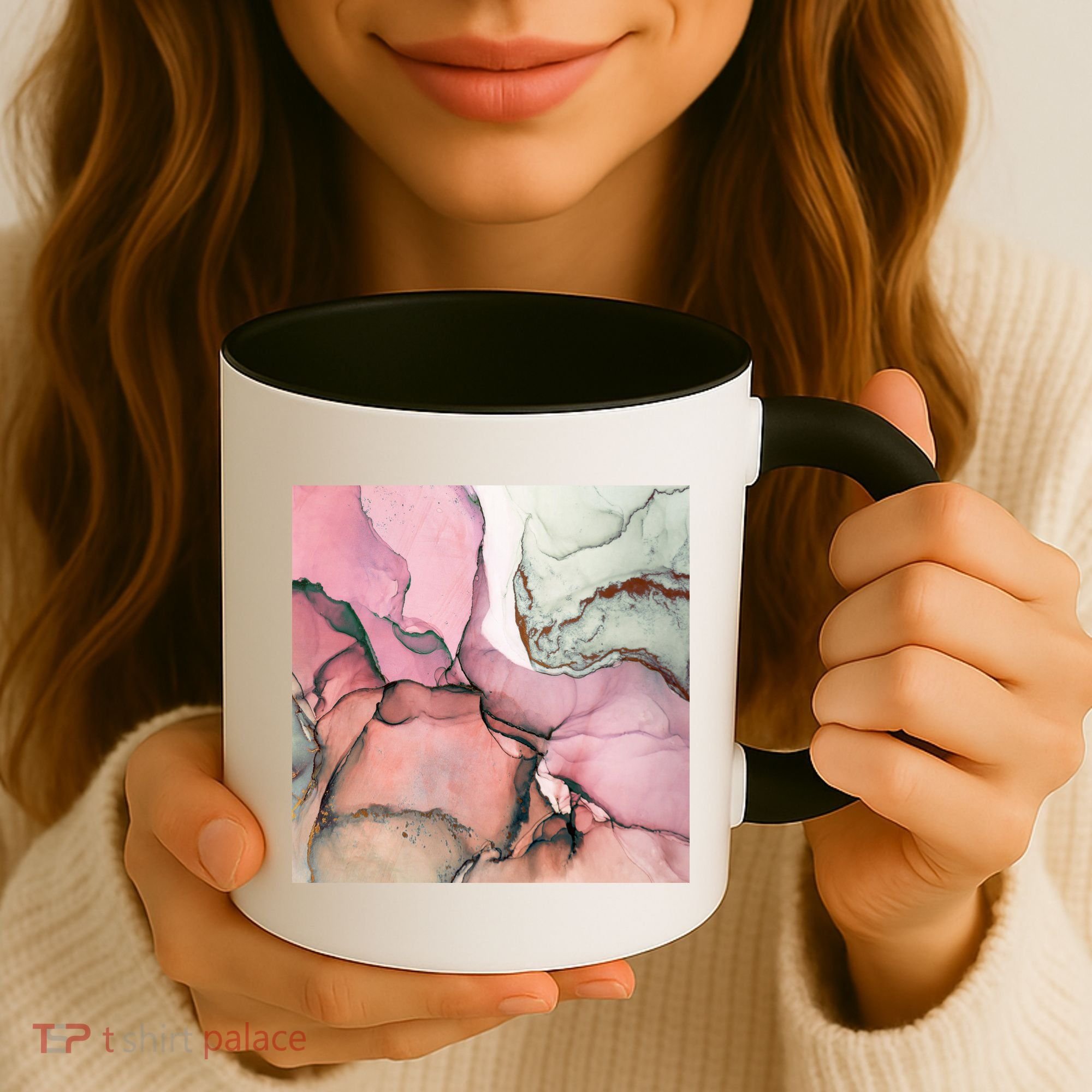 Ink Modern Contemporary Art Painting Coffee Mug