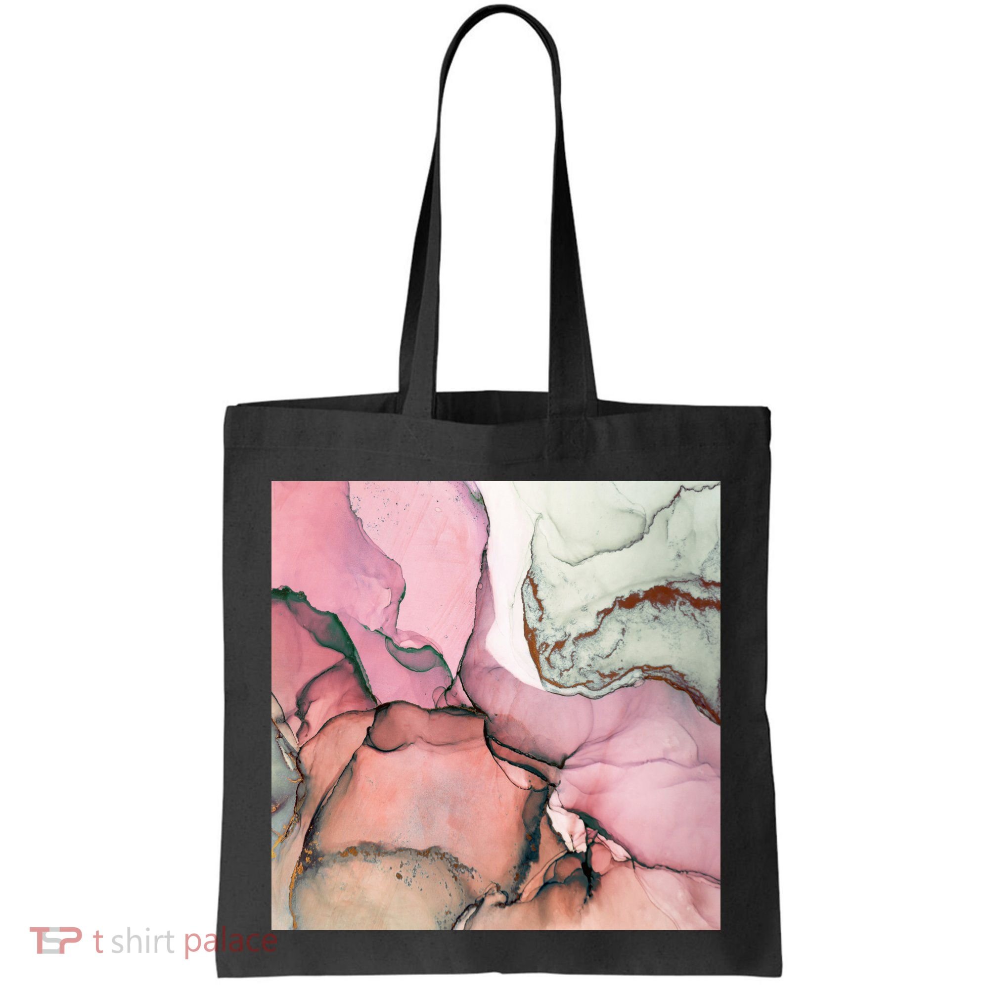 Ink Modern Contemporary Art Painting Tote Bag