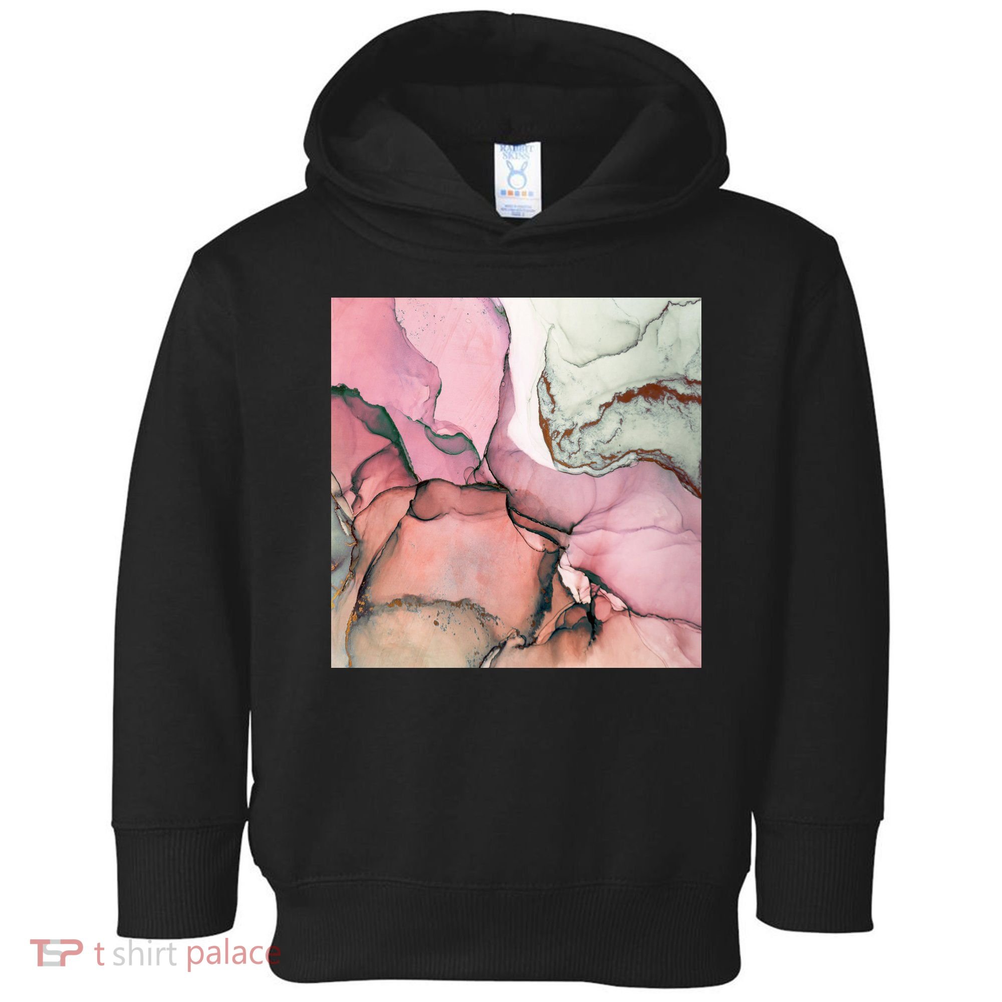 Ink Modern Contemporary Art Painting Toddler Hoodie