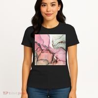 Ink Modern Contemporary Art Painting Women's T-Shirt thumb 4