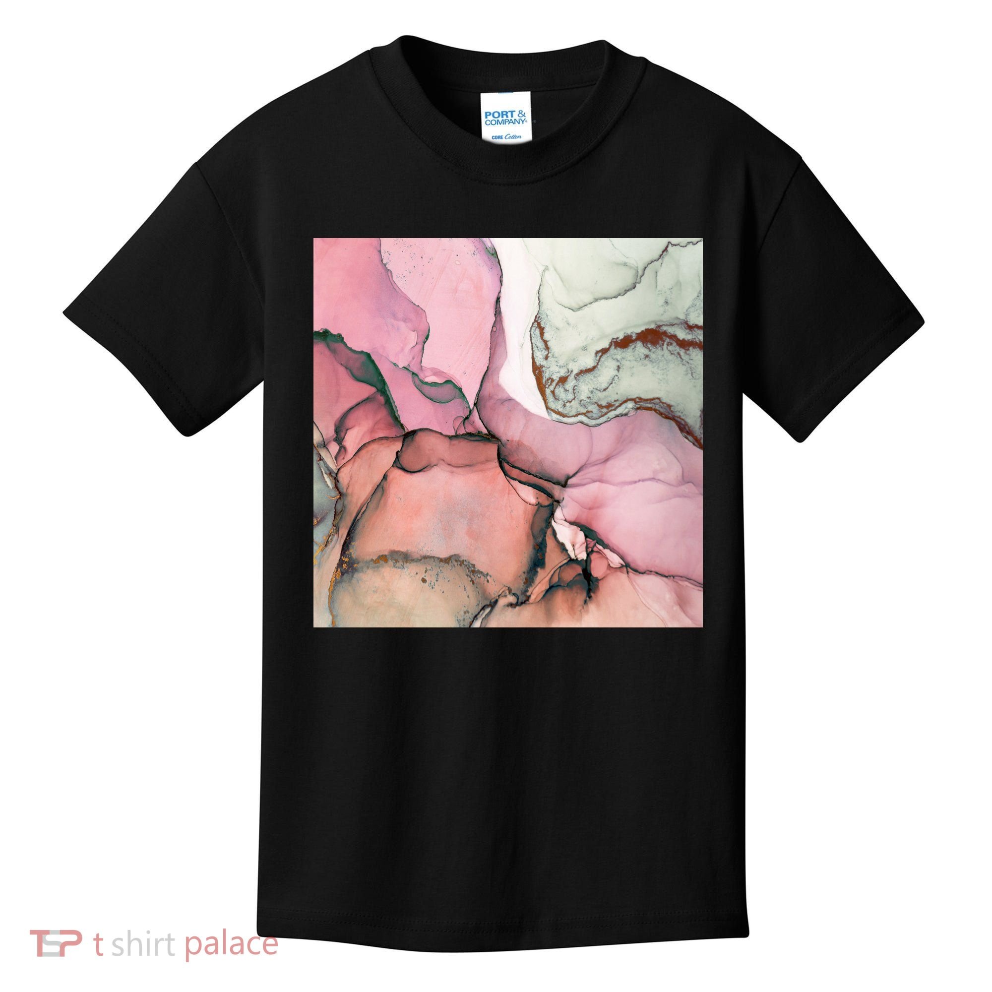 Ink Modern Contemporary Art Painting Kids T-Shirt