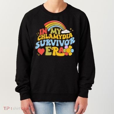 In My Chlamydia Survivor Era Funny Inappropriate Women's Sweatshirt