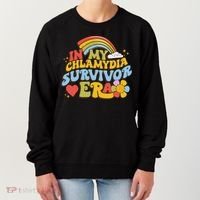 In My Chlamydia Survivor Era Funny Inappropriate Women's Sweatshirt thumb 0