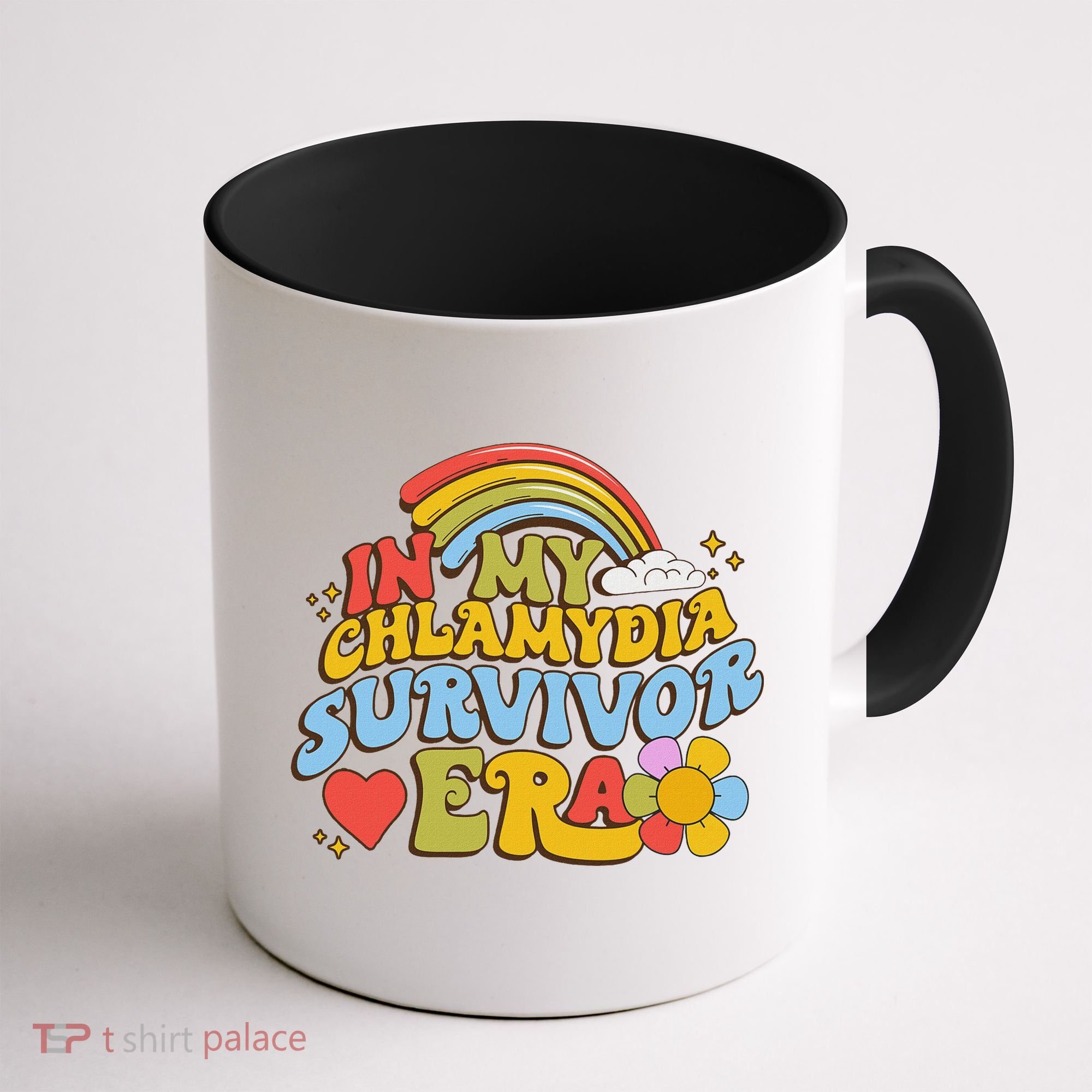 In My Chlamydia Survivor Era Funny Inappropriate Coffee Mug