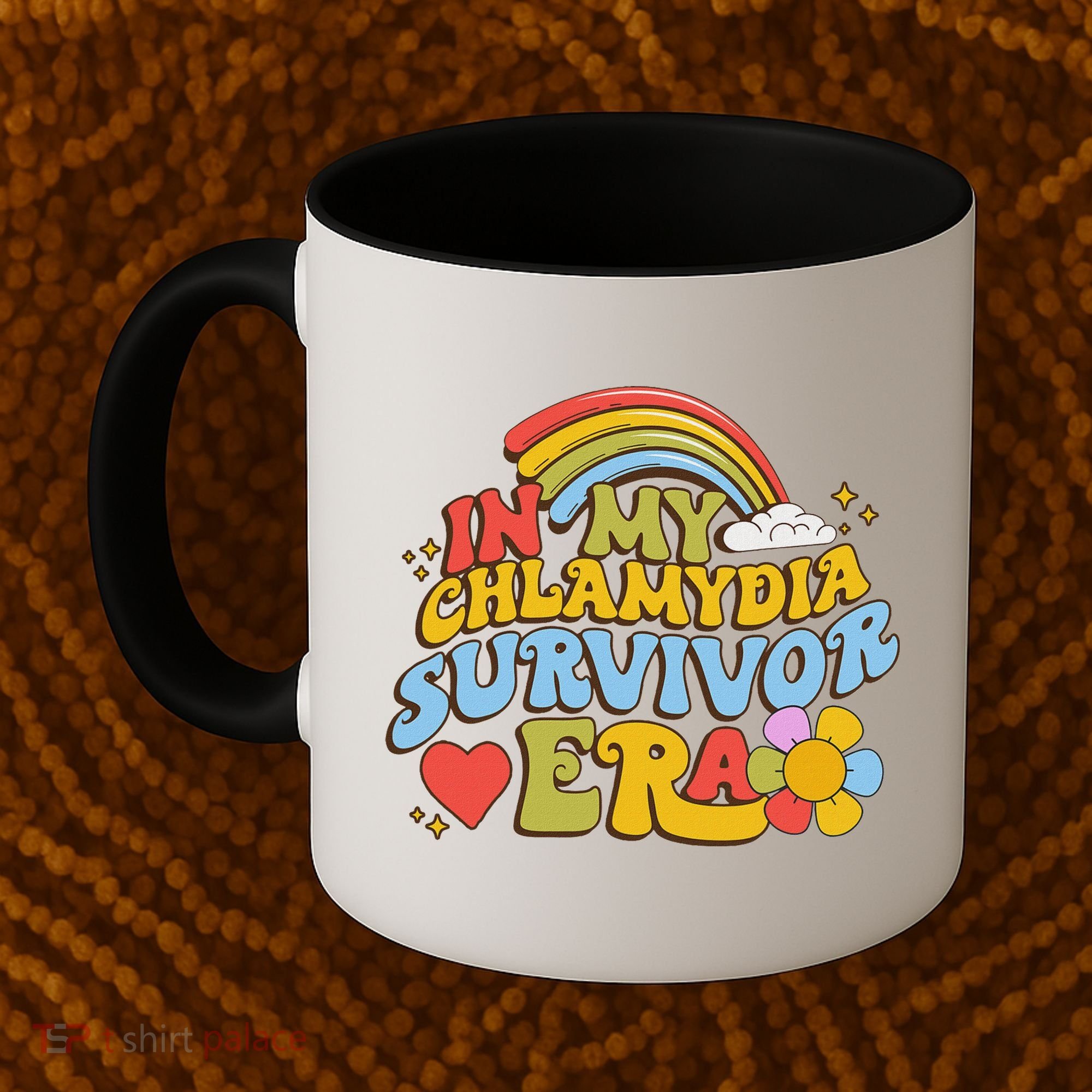 In My Chlamydia Survivor Era Funny Inappropriate Coffee Mug