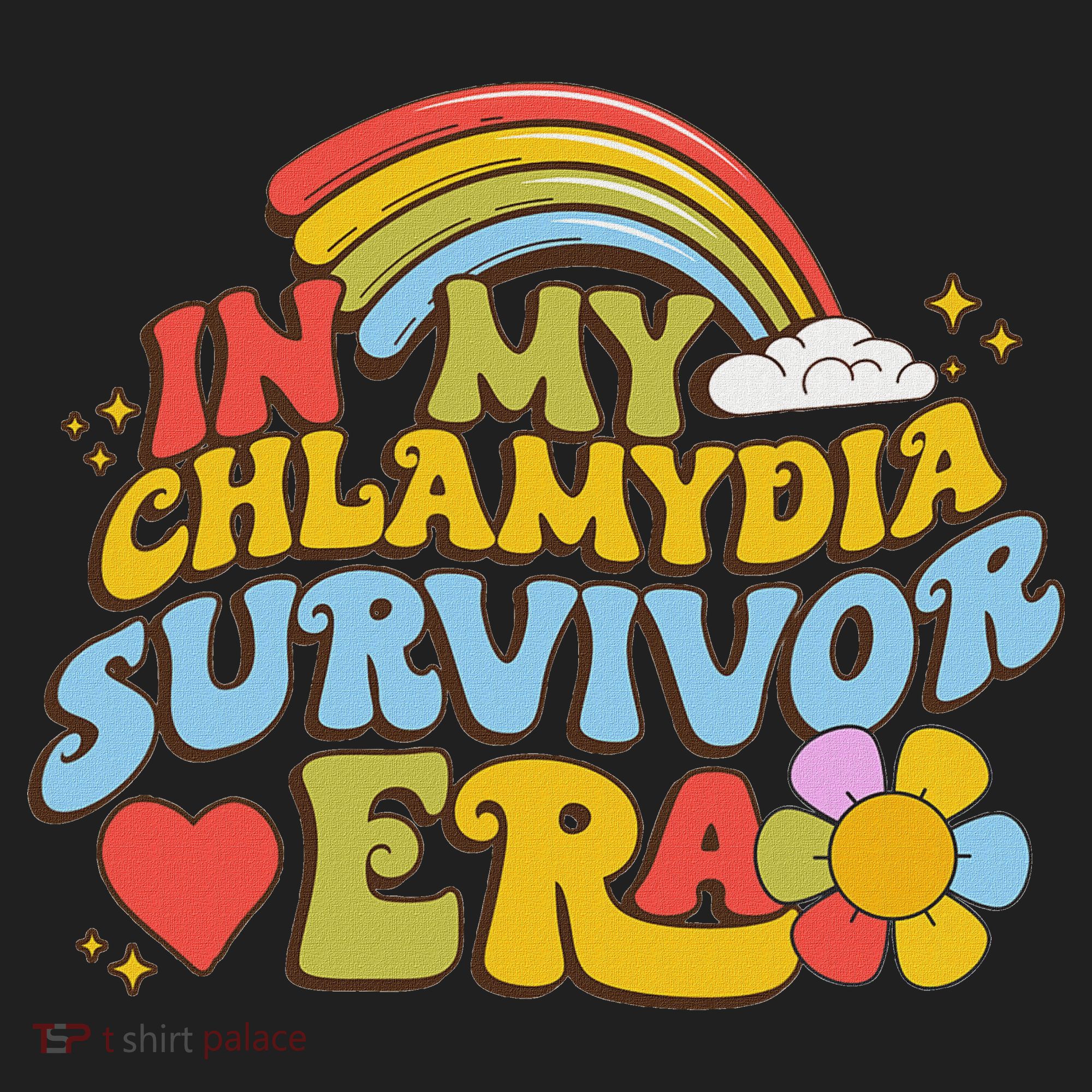 In My Chlamydia Survivor Era Funny Inappropriate Beanie