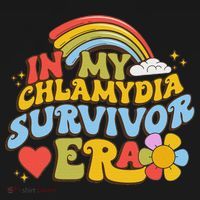 In My Chlamydia Survivor Era Funny Inappropriate Women's Hoodie thumb 2
