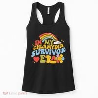 In My Chlamydia Survivor Era Funny Inappropriate Women's Tank Top thumb 0