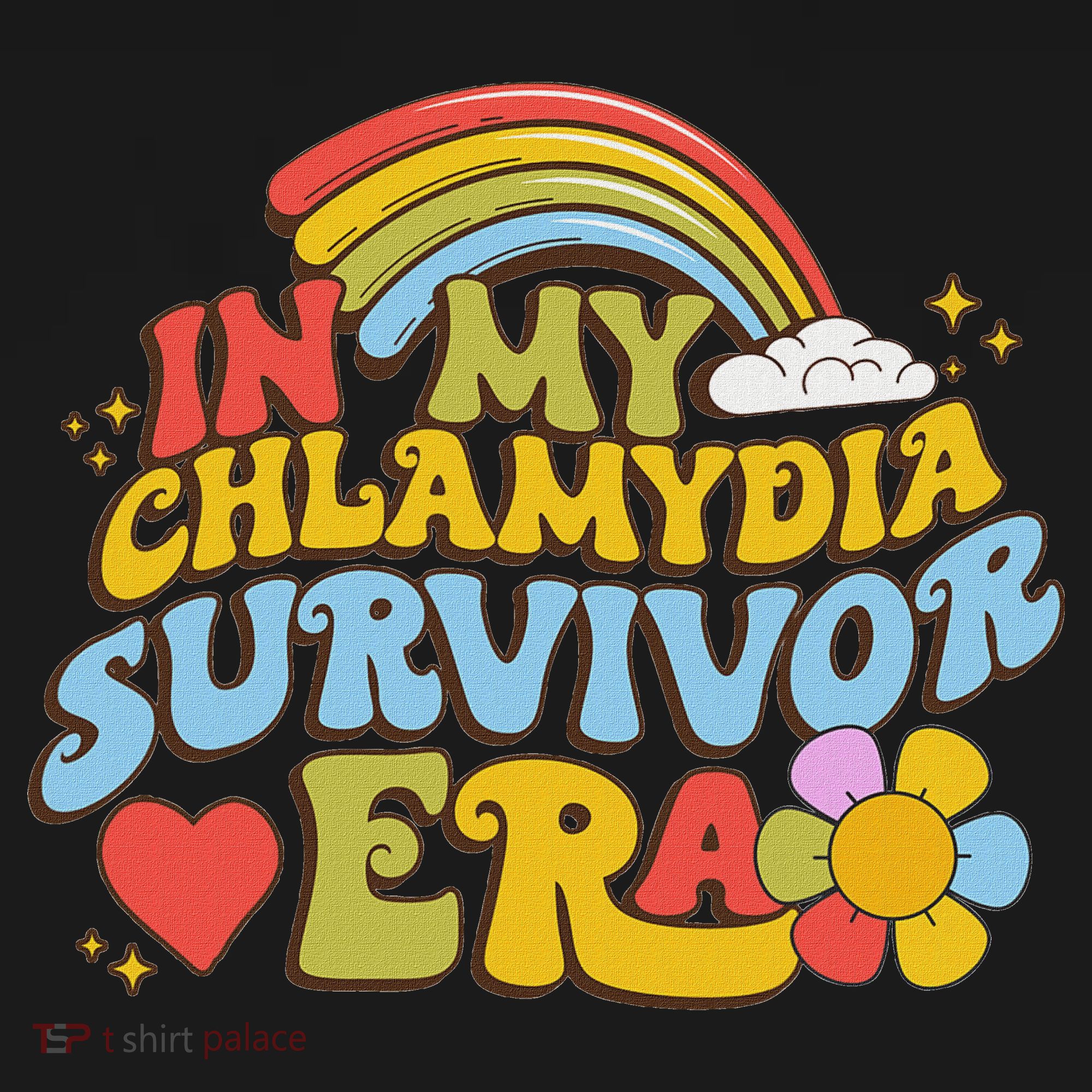 In My Chlamydia Survivor Era Funny Inappropriate Women's Tank Top