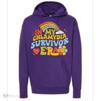 In My Chlamydia Survivor Era Funny Inappropriate Hoodie thumb 0