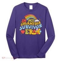 In My Chlamydia Survivor Era Funny Inappropriate Long Sleeve Shirt thumb 0