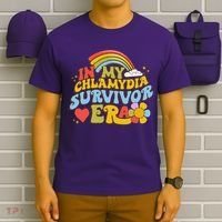 In My Chlamydia Survivor Era Funny Inappropriate T-Shirt thumb 6