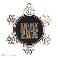 In My Camping Era Retro Wavy Groovy Style For Camper Gift Ornament thumb 0