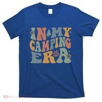 In My Camping Era Retro Wavy Groovy Style For Camper Gift T-Shirt thumb 0