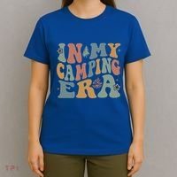 In My Camping Era Retro Wavy Groovy Style For Camper Gift T-Shirt thumb 4
